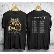 RARE!! Lynyrd Skynyrd ZZ Top Tour 2024 T-Shirt Unisex Gift Fans Size S