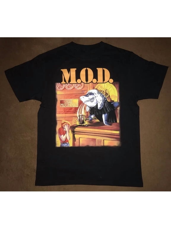 RARE M.O.D. - Gross Misconduct Short Sleeve Black All Size T-Shirt