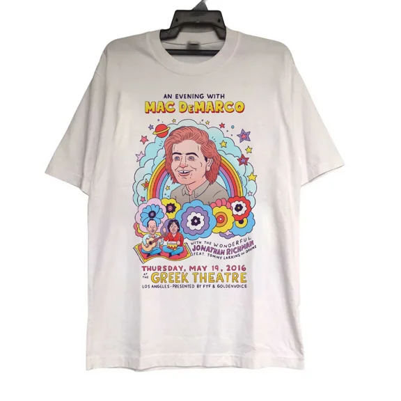 RARE Mac Demarco White Cotton All size S-5XL Unisex Shirt HRL752