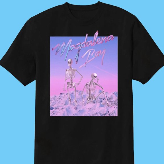 RARE Magdalena Bay Band black T-shirt Unisex Tee All sizes S-5XL 2F376