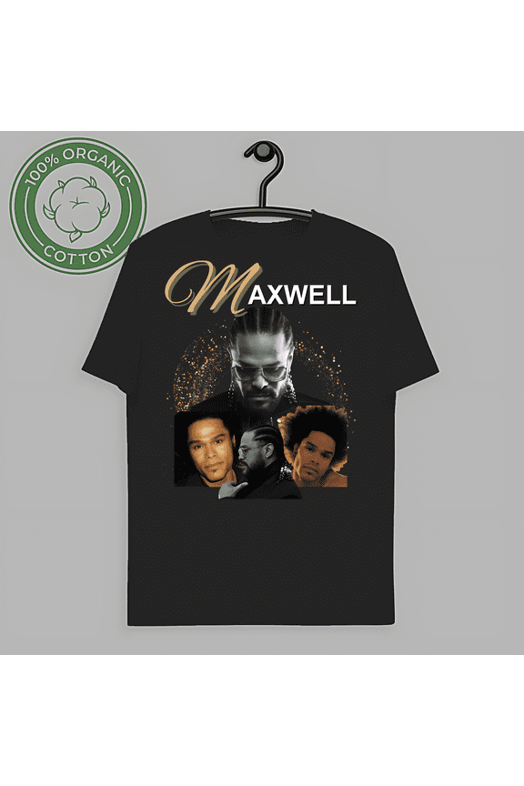 RARE Maxwell Fortunate Pretty Wings R&B Music T-Shirt, for men & women, up to size 5XL.-TH56745