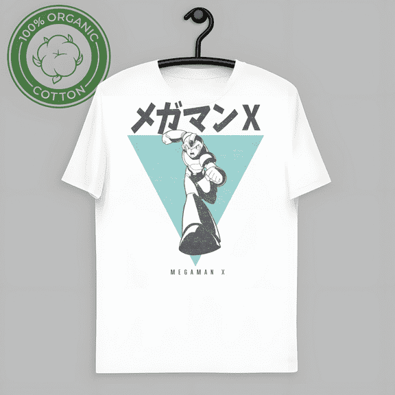 RARE Megaman X Japanese Version Men's T Shirt-TH61691