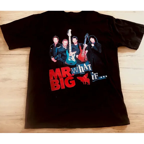 RARE Midnight Mr. Big Band an Ibanez What is Unisex T-Shirt Full Size S To 5XL AL730