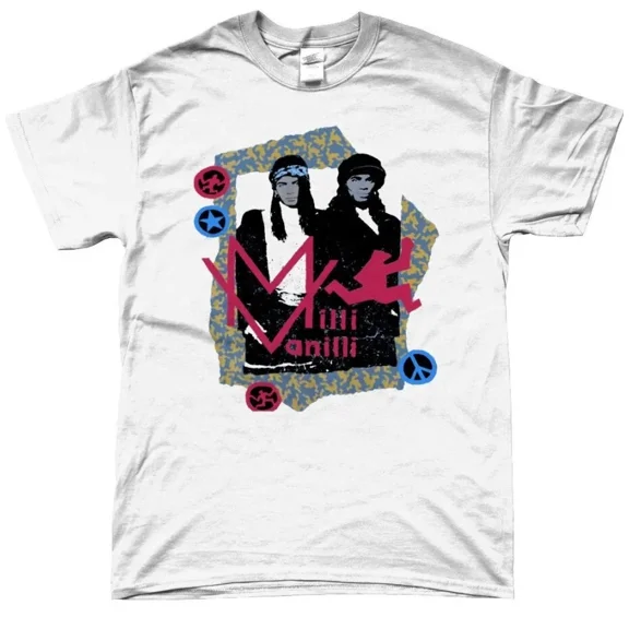 RARE Milli Vanilli vintage design unisex t-shirt