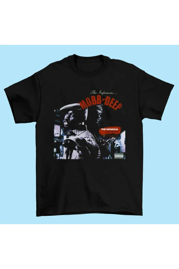 RARE Mobb Deep Band The Infamous Archives Unisex Heavy Cotton T-Shirt