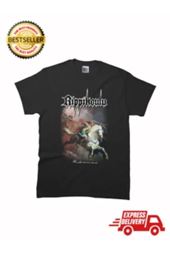 RARE Musta Seremonia by Rippikoulu T-Shirt SIze S-5XL