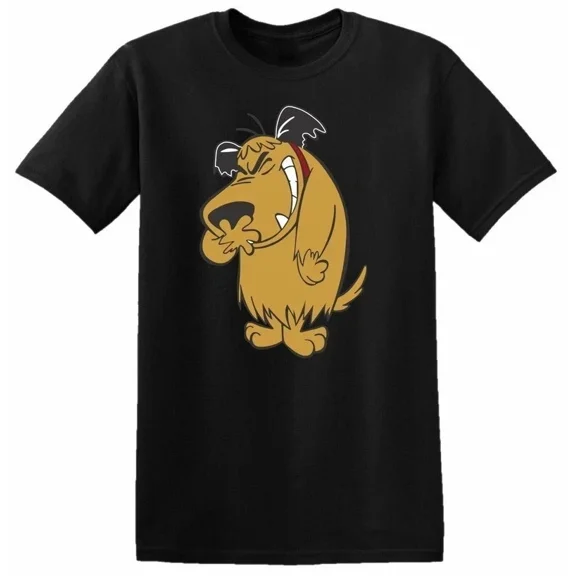RARE Muttley Dog T-Shirt, Vintage Retro TV Series Muttley Funny Cartoons T Shirt
