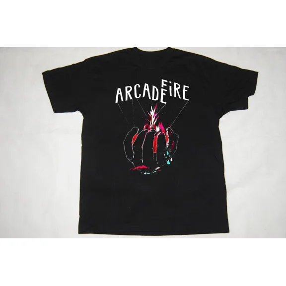 RARE NEW Arcade Fire Black Cotton All size S-5XL Gift For Fans T-shirt HRB351