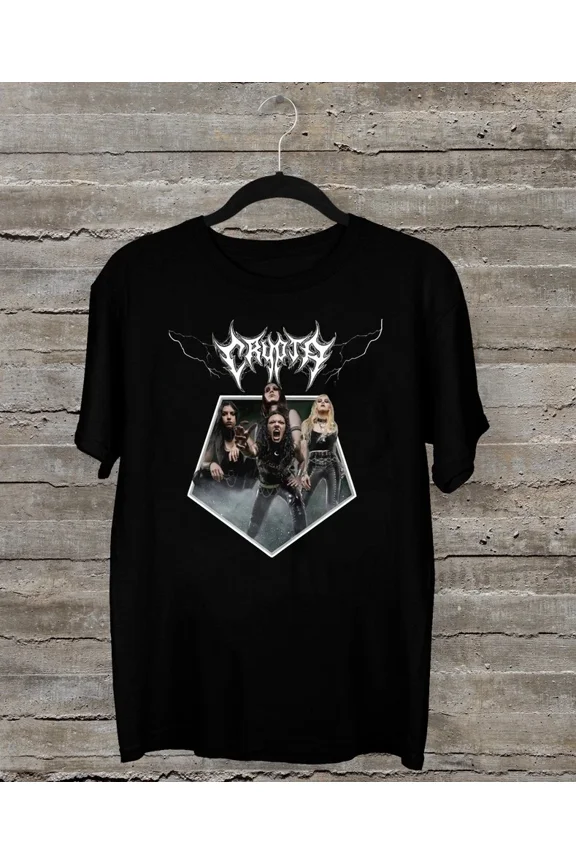 RARE NEW CRYPTO CRYPTO Gift For Fan Black All Size Unisex Shirt VC1241