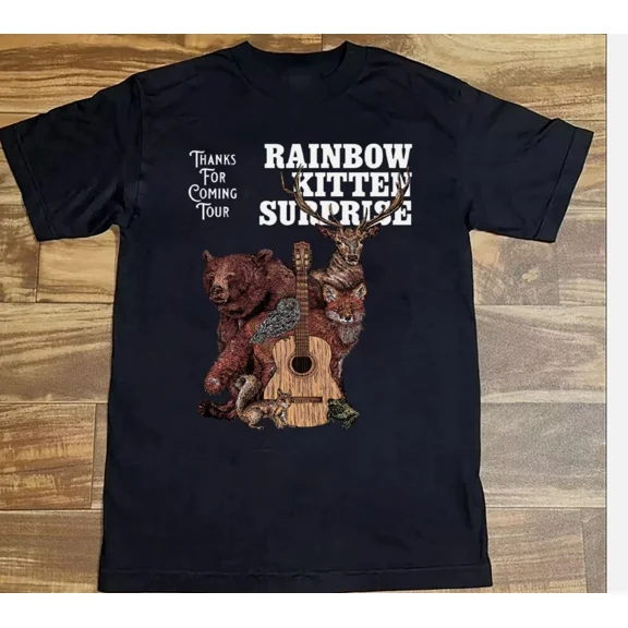 RARE NEW HOT Rainbow Kitten Surprise 'Thanks For Coming' Tour All Size Shirt