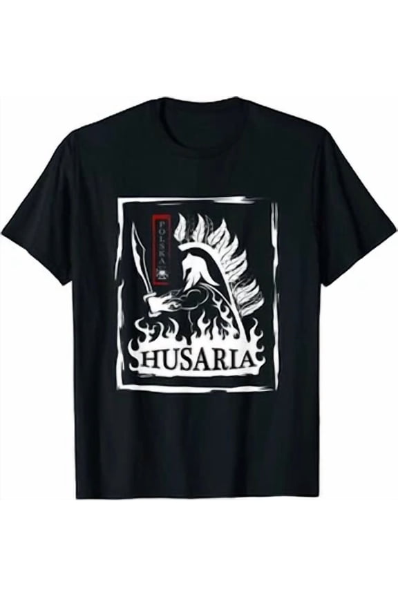 RARE NEW LIMITED Husar Husaria Winged Hussar Polish 16th Century Knight T-Shirt