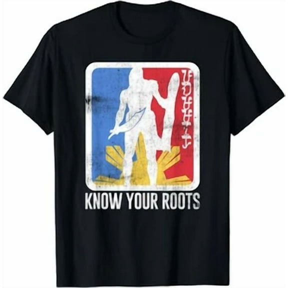 RARE NEW LIMITED Lapu Lapu Know Your Roots Mactan Island Philippines Filipino T-Shirt