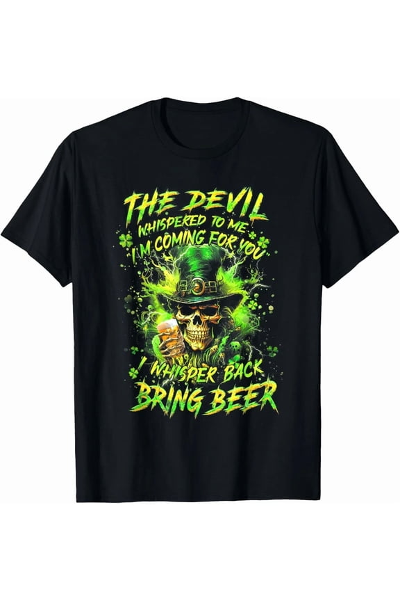 RARE NEW LIMITED The Devil Whispered Coming For You I Whispered Back Shirt Size S-5XL
