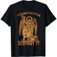 thumbnail image 1 of RARE NEW LIMITED Vintage Bible Do Not Make Peace With Evil Destroy It T-Shirt, 1 of 2
