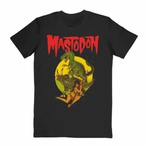 RARE NEW Mastodon band black T-shirt Tee All sizes S-5Xl Unisex 3F359