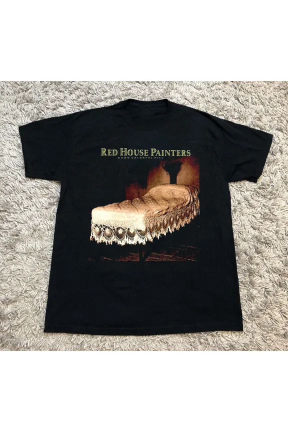 RARE NEW Red House Painters Black Cotton Unisex S-5XL Shirt HRN594