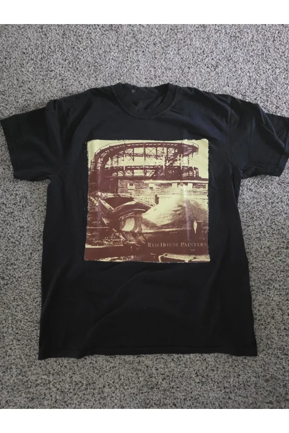 RARE NEW! Red House Painters Black Cotton Unisex S-5XL Shirt HRN603