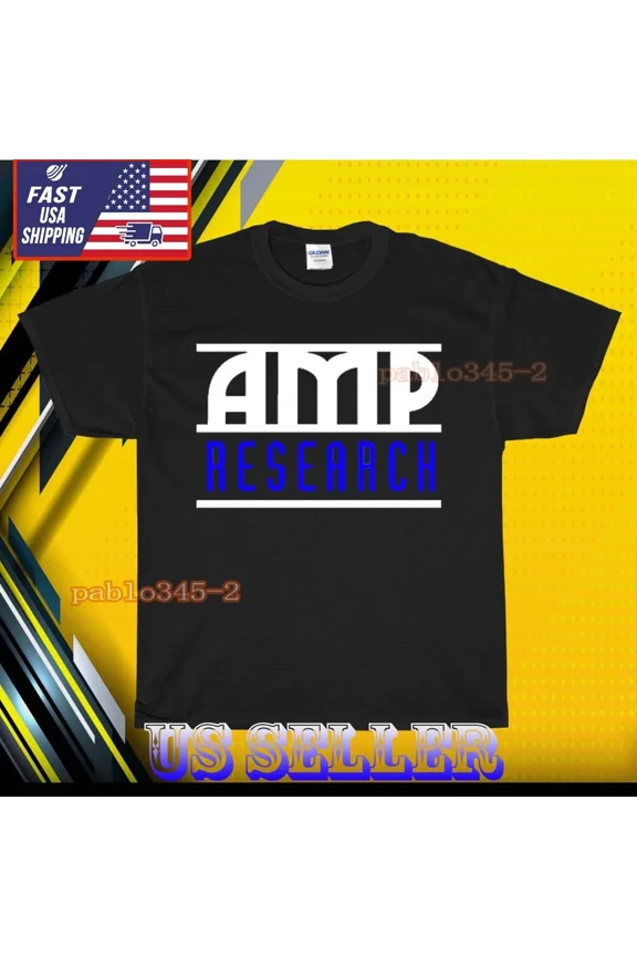 RARE NEW SHIRT AMP RESEARCH LOGO T-SHIRT UNISEX FUNNY AMERICAN USA SIZE S-5XL