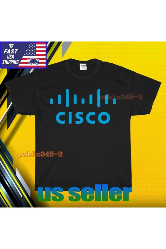 RARE NEW SHIRT CISCO LOGO T-SHIRT UNISEX FUNNY AMERICAN USA SIZE S-5XL