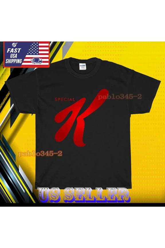 RARE NEW SHIRT SPECIAL K CEREAL LOGO T-SHIRT UNISEX FUNNY AMERICAN USA SIZE S-5XL