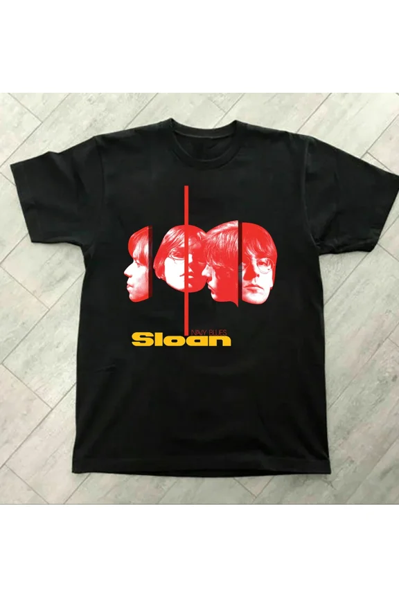 RARE Navy Blue Sloan Album Band Collection funny Gift For Fan T-shirt