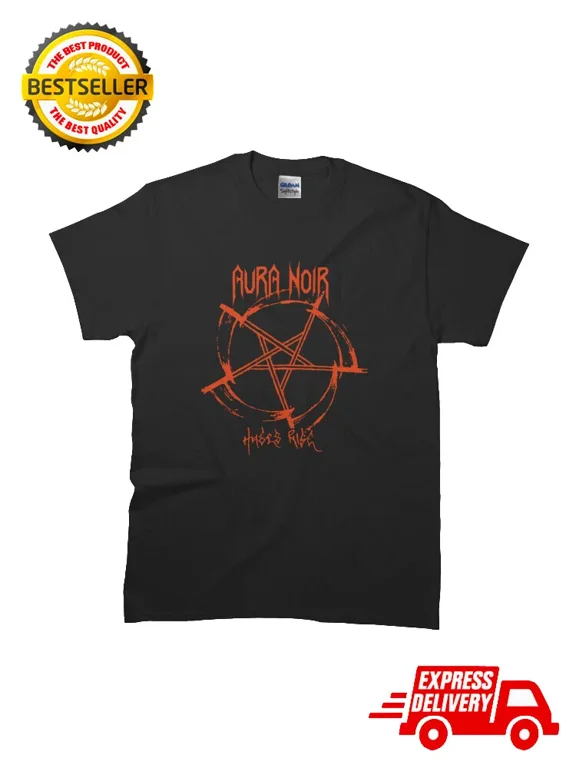 RARE New Aura Noir - Gaping Grave Awaits Classic MAN WOMAN T-Shirt Size S to 5XL