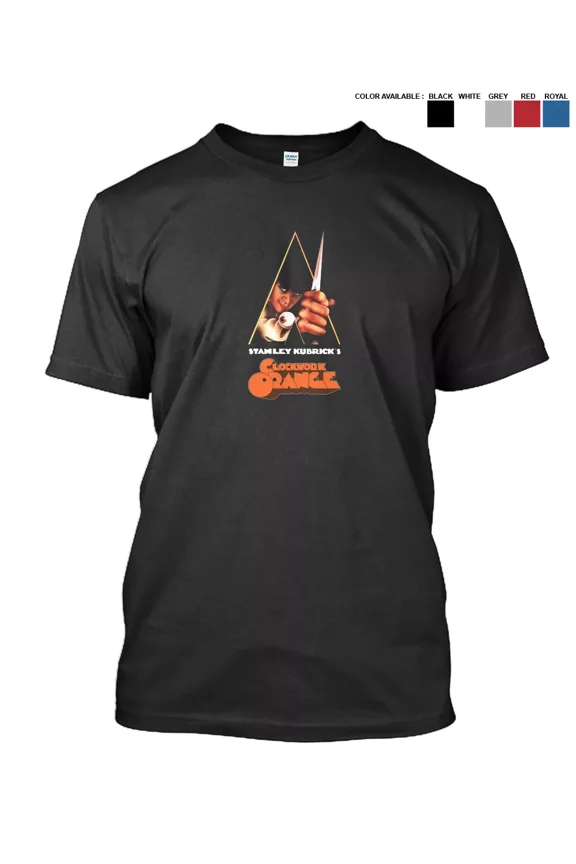 RARE New Design A Clockwork Orange Stanley Kubrick MAN WOMAN T-Shirt S to 5XL