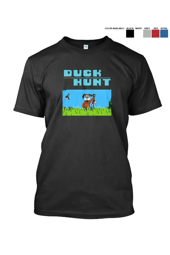 RARE New Design Duck Hunt Video Game Classic MAN WOMAN T-Shirt S to 5XL