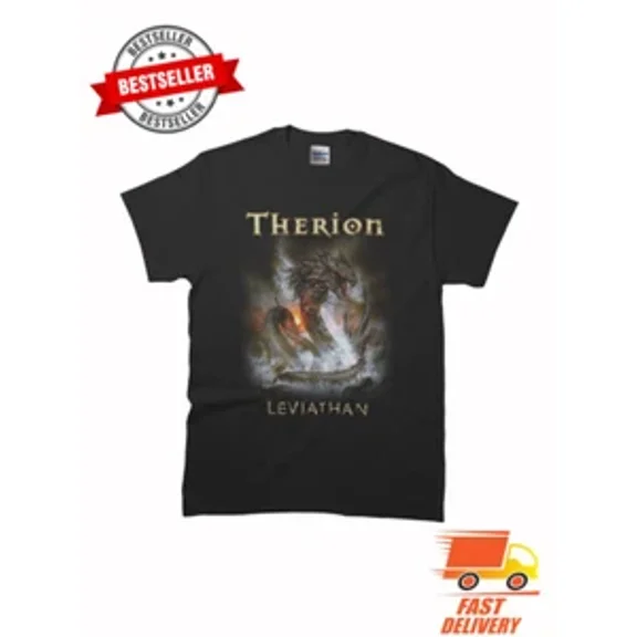 RARE New Limited Therion - Leviathan Classic Premium MAN WOMAN T-Shirt Size S to 5XL