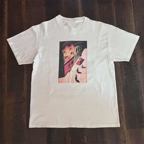 RARE New Popular Sunny Day Real Estate White T-Shirt Cotton Full Size JK583