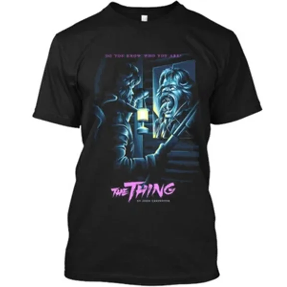 RARE New Popular The Thing American Horror Movie Graphic Retro T-Shirt Size S-4XL