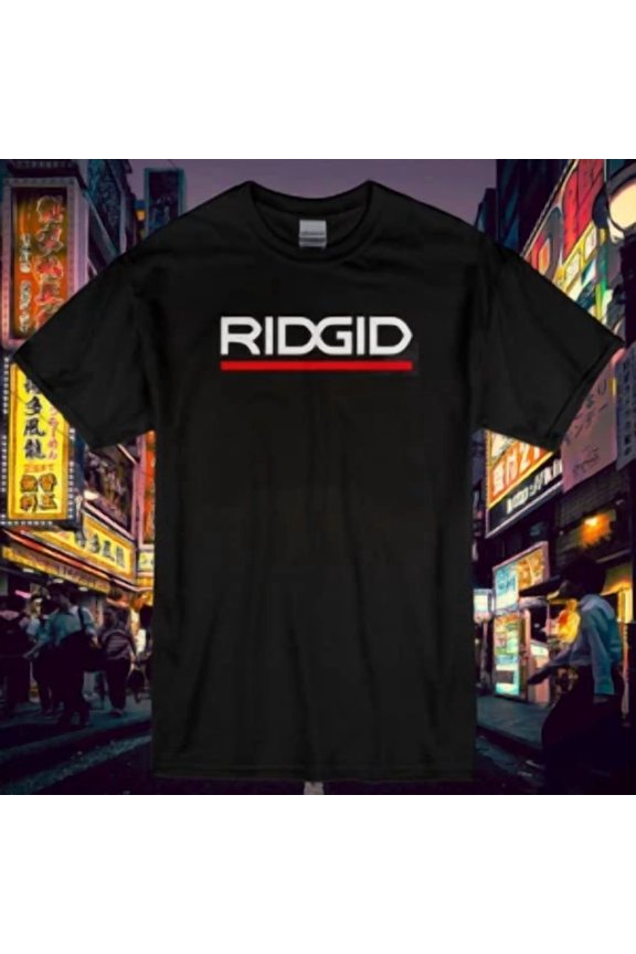 RARE New Shirt RIDGID Tools Men & Women Logo T Shirt Funny Size S to 5XL