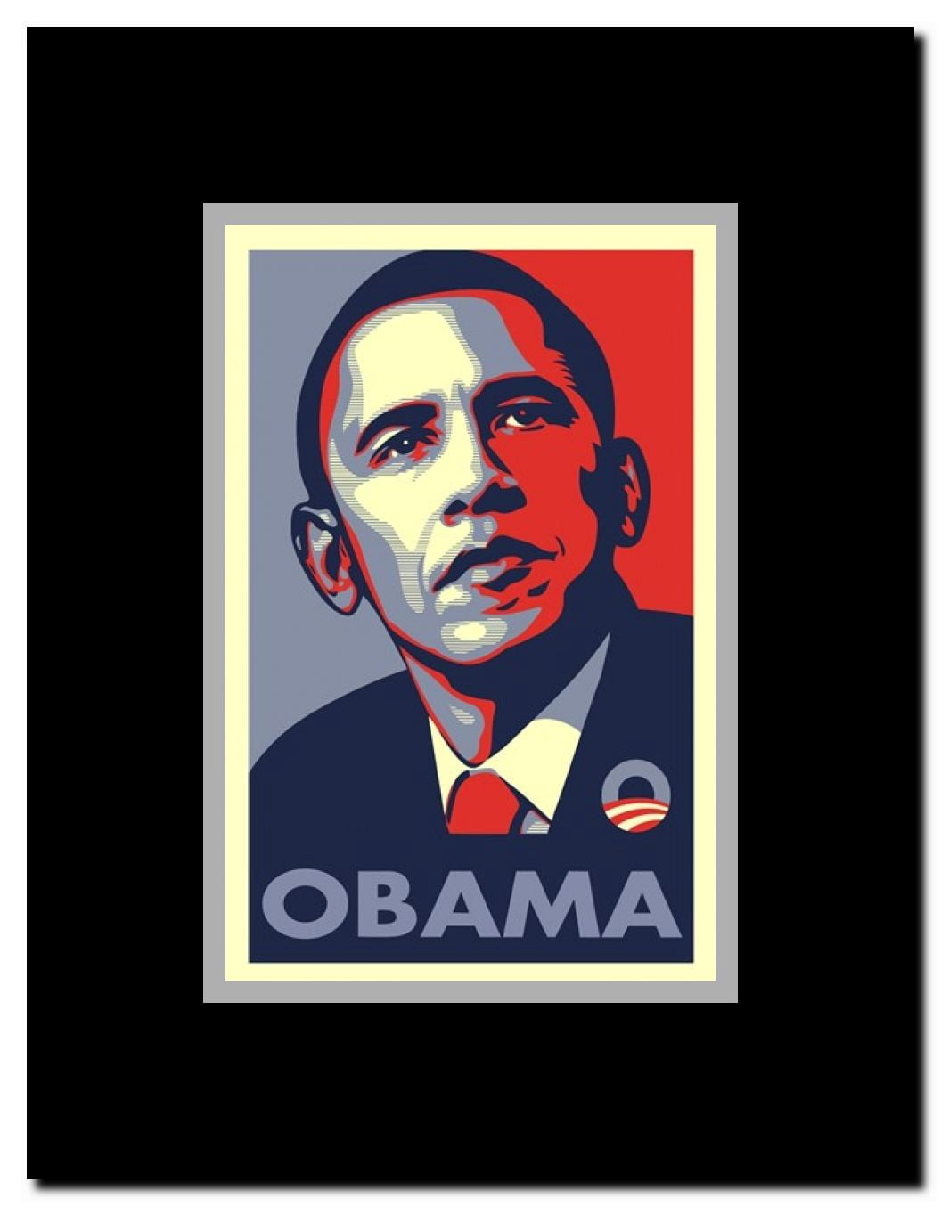 RARE Obama Campaign Poster - OBAMA Framed Movie Poster
