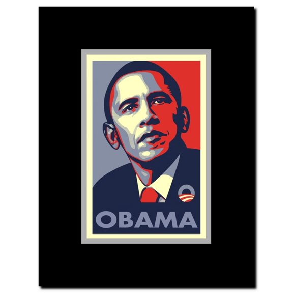 RARE Obama Campaign Poster - OBAMA Framed Movie Poster