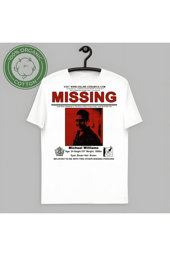 RARE Online Ceramics Blair Witch Project Tee T-Shirt 2XL XXL New Unworn-TH60081