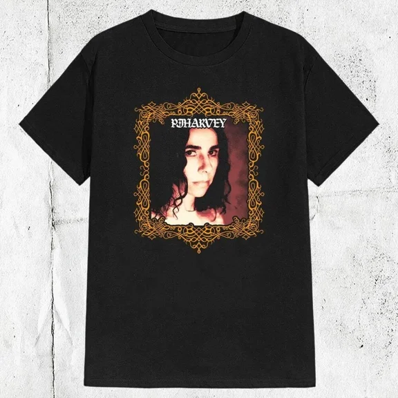 Reprint Rare PJ Harvey Metal Style T-shirt