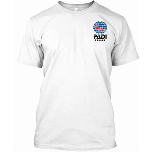 RARE Padi Scuba Shack T-Shirt Made in the USA Size S to 5XL