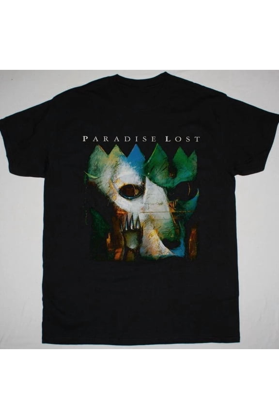 RARE Paradise Lost Band Shades Of God Heavy Cotton Black All Size Unisex Shirt
