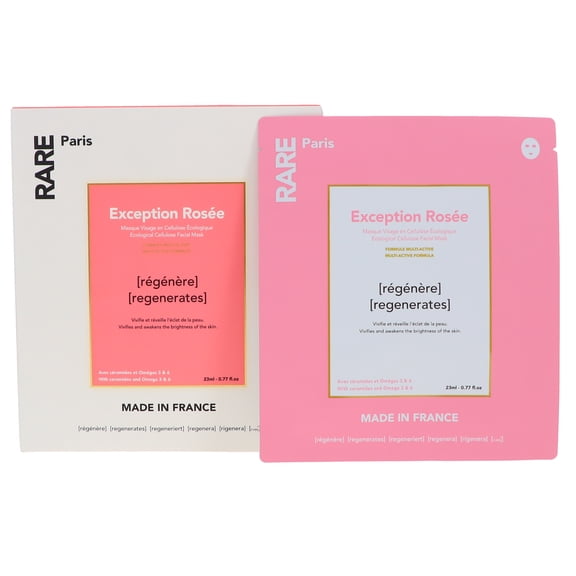 RARE Paris Exception Rosee Regenerating Face Mask Box 5 ct