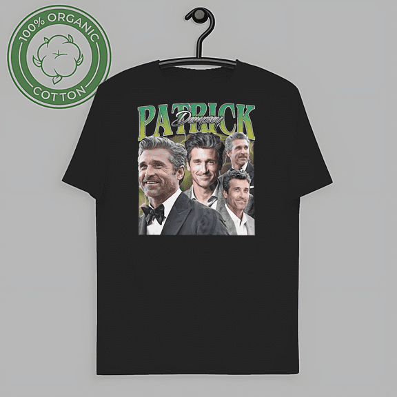 RARE Patrick Dempsey Vintage Grey's Anatomy Actor McDreamy Fan Style T-Shirt, for men & women, up to size 5XL-TH57680
