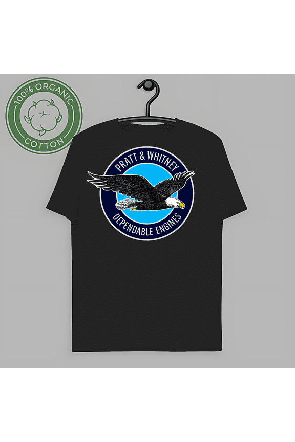 RARE Pratt & Whitney Logo size L tshirt-TH60523