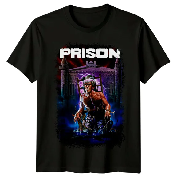 RARE Prison (1987) Movie Poster Inspired T-Shirt Retro 80s Tee