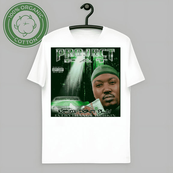 RARE Project Pat MISTA DON'T PLAY Album Cover Tshirt-TH60147