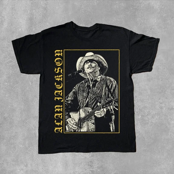 RARE RETRO ALVN JACKSON GRAPHIC T-SHIRT S-5XL