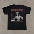 thumbnail image 1 of RARE RETRO SOUND OF METAL 2019 MOVIE GRAPHIC TEE S-5XL, 1 of 2