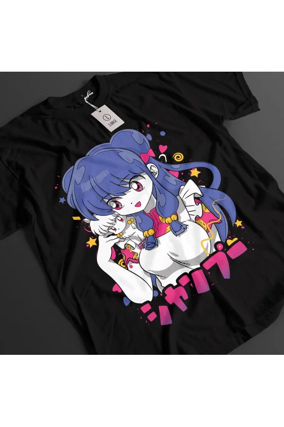 RARE Ranma Shirt Shampoo Tshirt Akane T-Shirt Ryoga Top Genma Anime Ukyo Happosai Tee