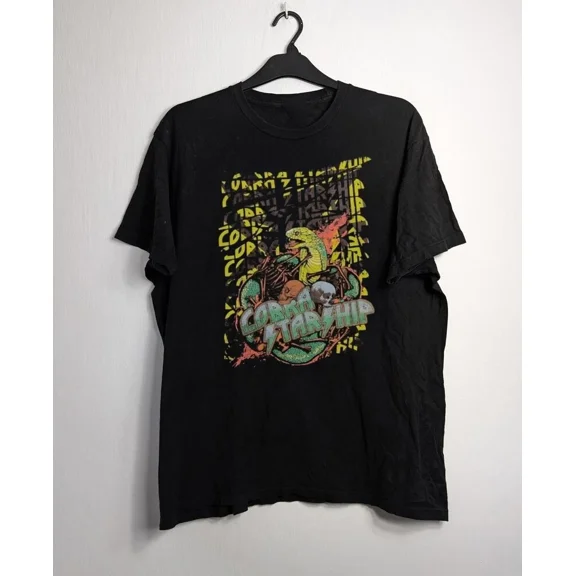 RARE Rare Cobra Starship Band T-Shirt Tour Concert Short Sleeve Adult S to 5XL