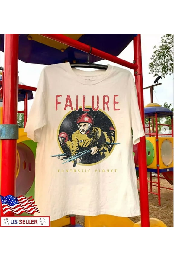 RARE Rare! Failure Fantastic Planet art T-shirt Cotton Unisex Adult S-5XL SE021