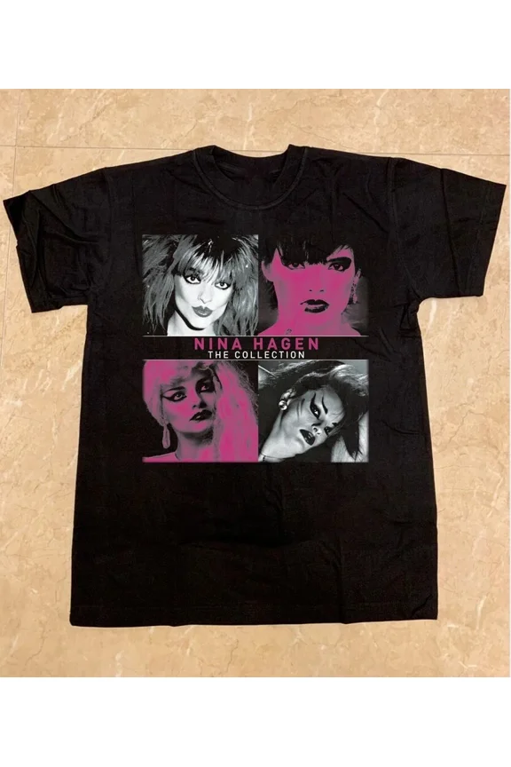 RARE Rare Nina Hagen Collection Cotton Gift For Fan S to 5XL T-shirt GC1534