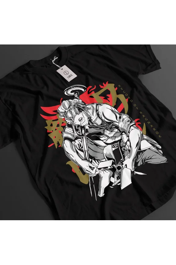 RARE Record Of Ragnarok Shirt Jack The Ripper Tshirt Buda T-Shirt Adam Top Anime Tee